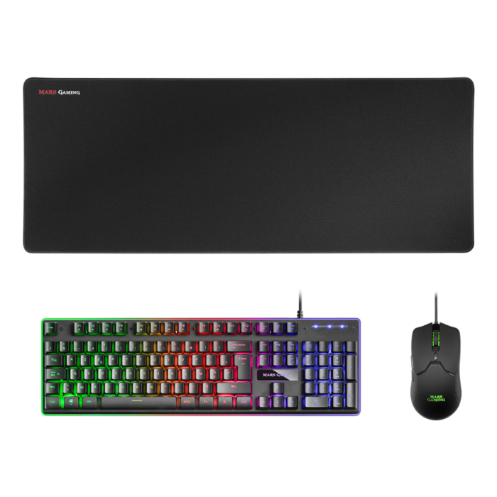 mcpxfr 960x960 1 COMBO MARS GAMING 3 in 1 Clavier - Souris- Tapis MCPX