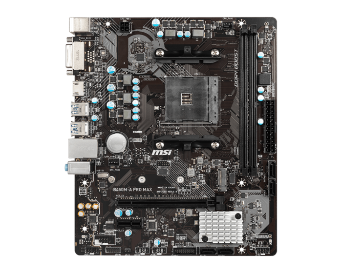 1024 1 png MSI B450M-A PRO- MAX II DDR4