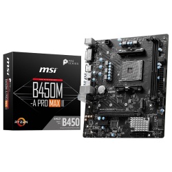 MSI B450M-A PRO- MAX II DDR4